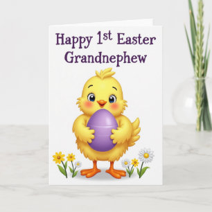 Happy First Easter Little Bird Card