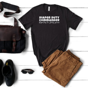 Happy First Father’s Day white letter humour T-Shirt