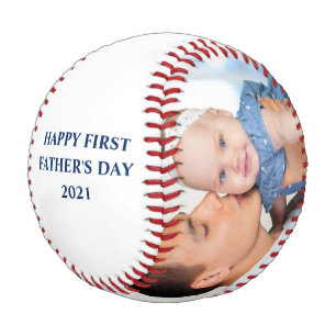 Happy First Father's Day 2 Photo RWB Baseball