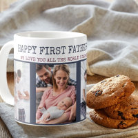 Happy First Fathers Day 4 Photo Personalised