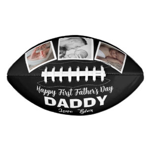 Happy First Father's Day American Football
