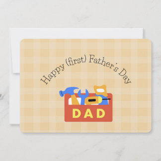 Happy First Father's Day Card