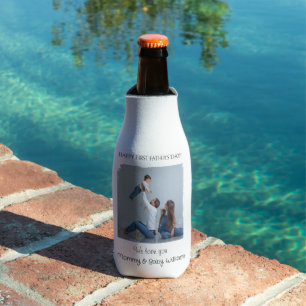 Happy First Father's Day - from Mummy and Baby    Bottle Cooler