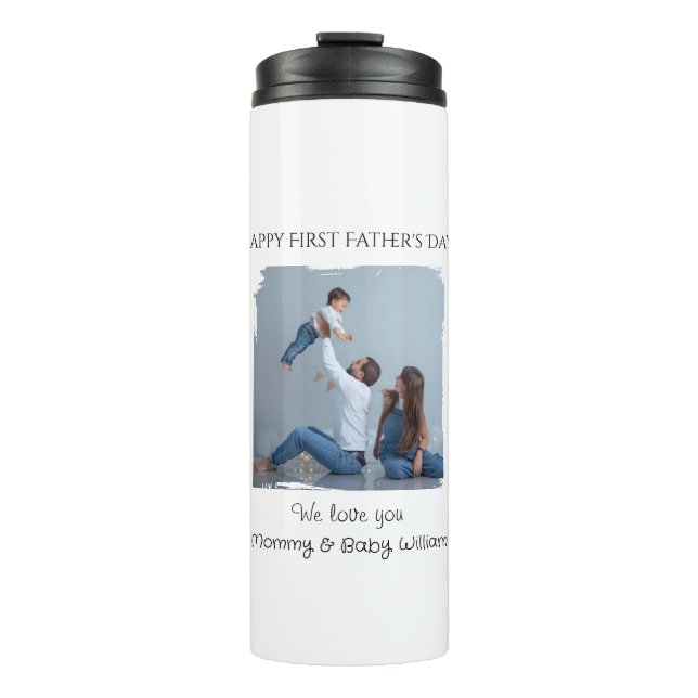 Happy First Father's Day - from Mummy and Baby |  Thermal Tumbler (Front)
