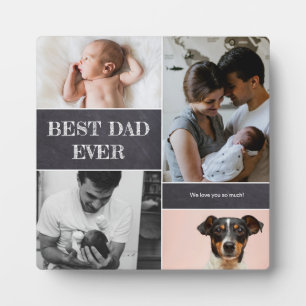 Happy First Father's day New Dad best Dad Plaque