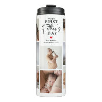 Happy First Father's Day' Photo Collage Keepsake