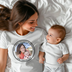 Happy First Mother’s Day Mommy Photo T-Shirt