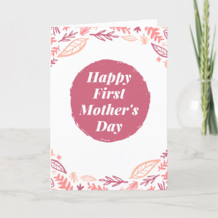Happy First Mother's Day Card