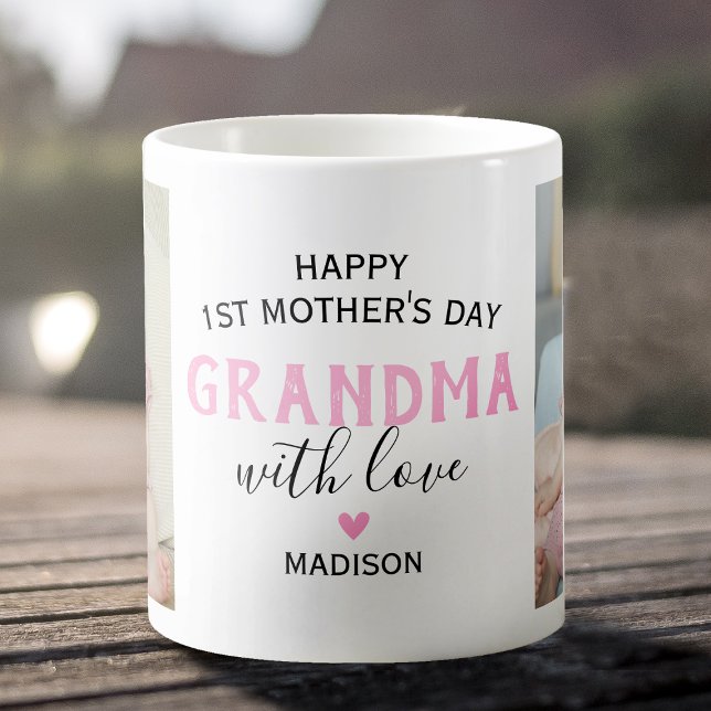 Happy First Mother's Day Grandma Photo Coffee Mug (Creator Uploaded)