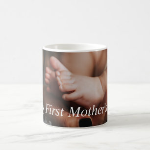 happy first mothers day, holiday photography coffee mug