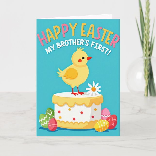 Happy First Spring Holiday Card (Front)