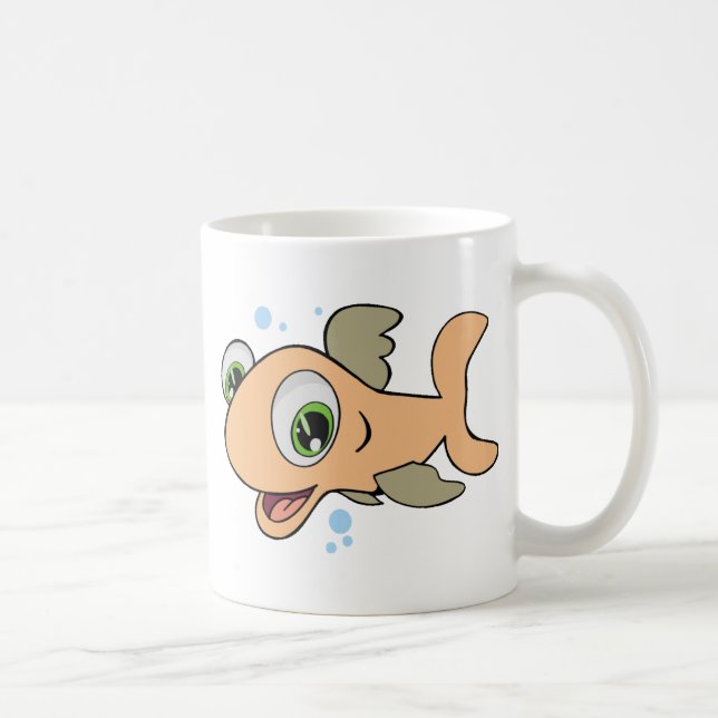 Happy Fish Coffee Mug (Right)