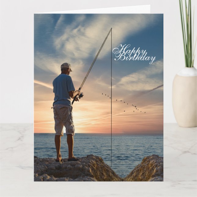 Happy Fishing Today Card (Front)