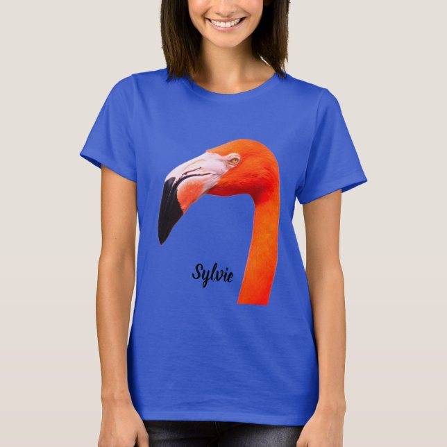 "Happy Flamingo"  T-Shirt (Front)