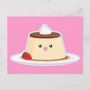 Happy Flan Postcard