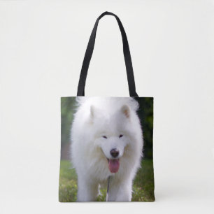 Happy Floofer Ty - All-Over Tote Bag