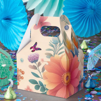 Happy Flower Favour Box