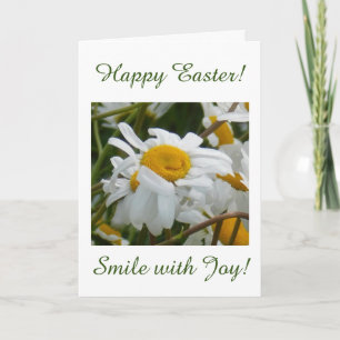 Happy Flower - Happy Easter Card