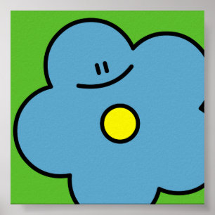 Happy Flower Print