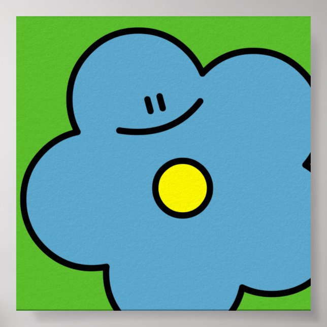 Happy Flower Print (Front)