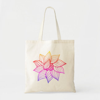 Happy flower tote bag