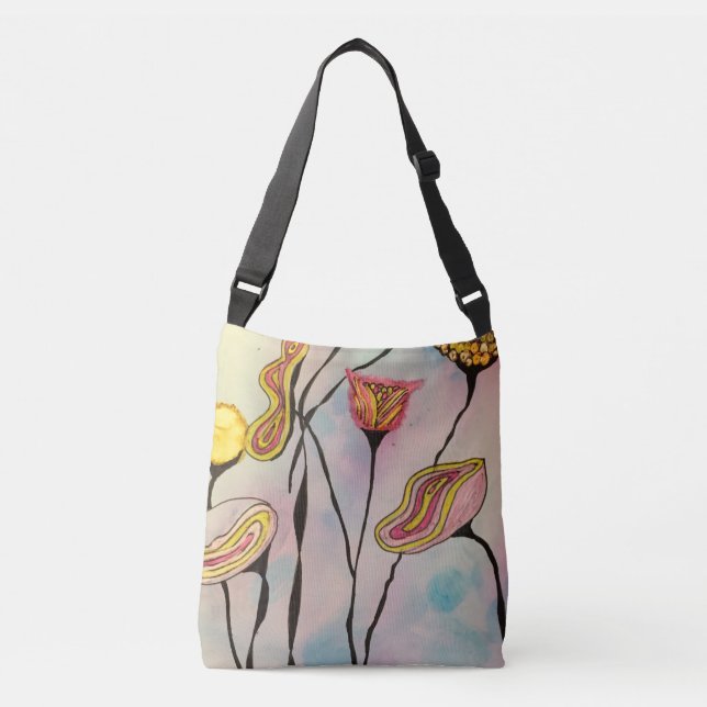 Happy Flower Tote Bag (Front)