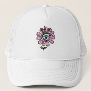 Happy Flower Trucker Hat