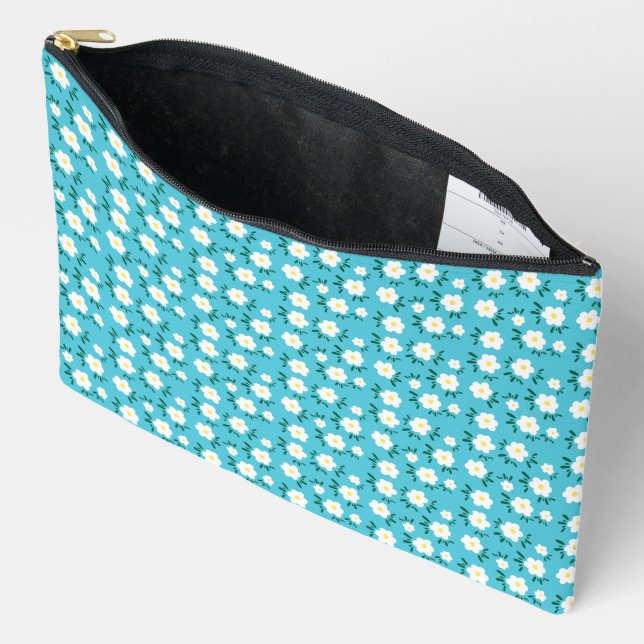 Happy Flowers Accessory Pouch (Open)