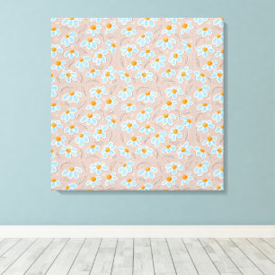 Happy Flowers Canvas Print