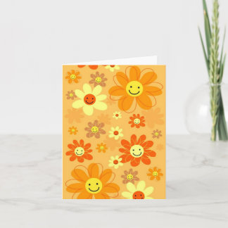 Happy Flowers Card