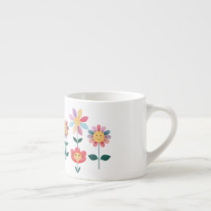 Happy Flowers Espresso Cup