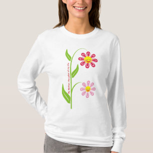 Happy flowers Mother's Day custom t-shirt