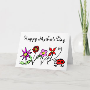 Happy Flowery Mother's Day Card