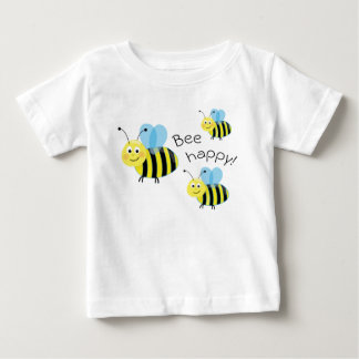 Happy Flying Bees Cute Bee Happy Baby T-Shirt