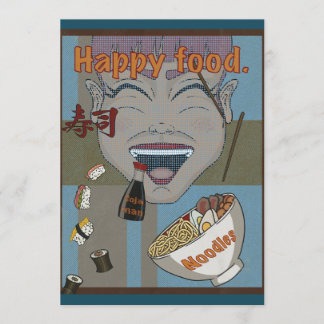 Happy food menu