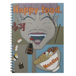 Happy food notebook