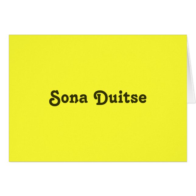 HAPPY FOR YOU=SONA DUITSE (Front Horizontal)