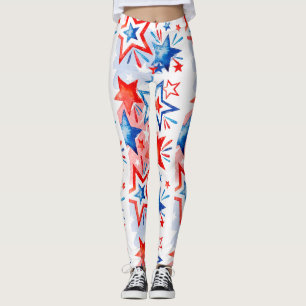 Happy Fourth Of July Leggings