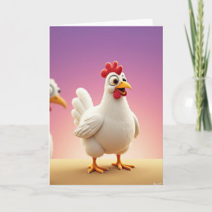 Happy Fowl Friend Card