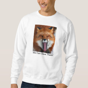 Happy Fox Men's Basic Sweatshirt