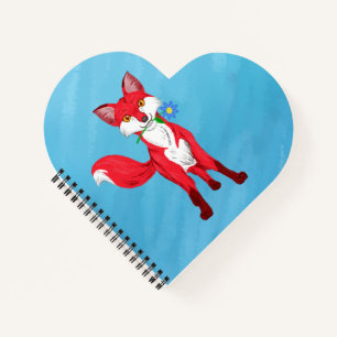 Happy Fox Notebook