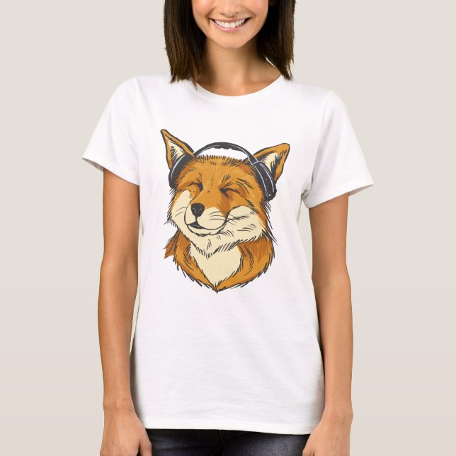 Happy Fox T-Shirt (Front)