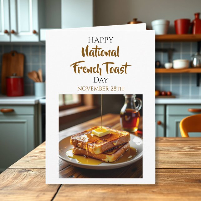 Happy French Toast Day | Nov 28th Card (Creator Uploaded)