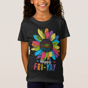 Happy Fri-Yay Friday Lovers Fun Teacher T-Shirt