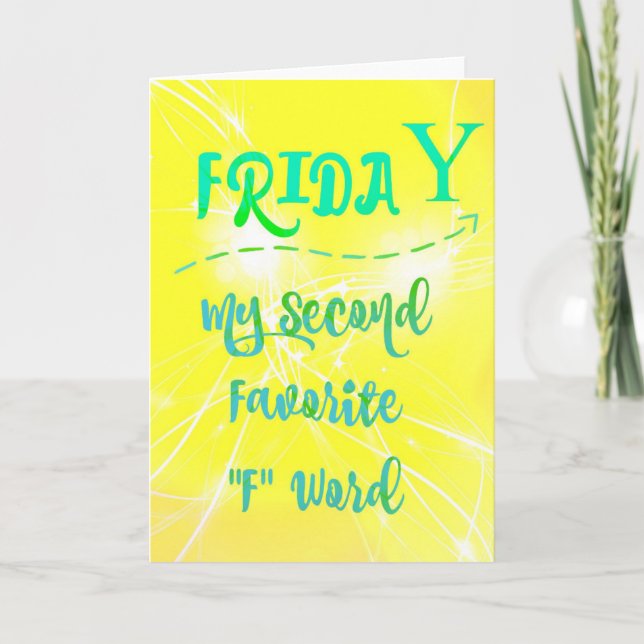 Happy Friday! Card (Front)