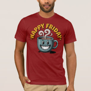 Happy Friday Coffee Mug – Funny Weekend Shirt