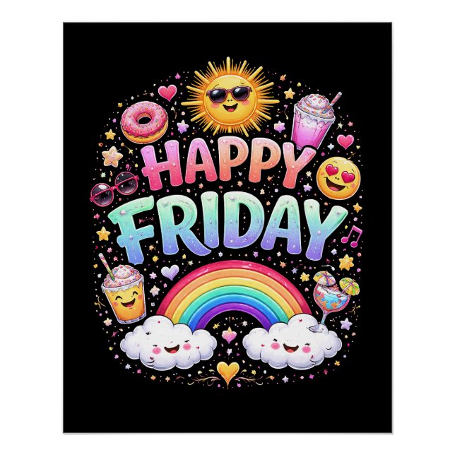 Happy Friday Poster (Front)