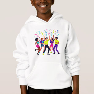 Happy Friends Dancing Party Celebration