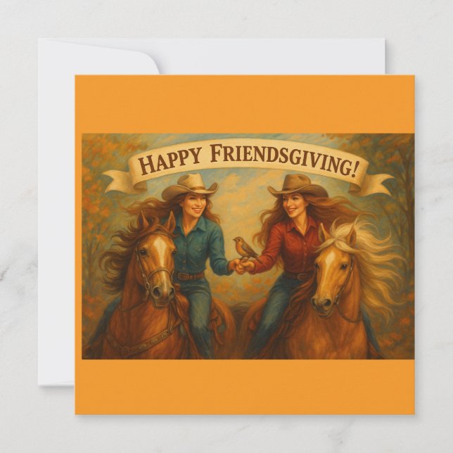 Happy FriendsGiving Invitation (Front)