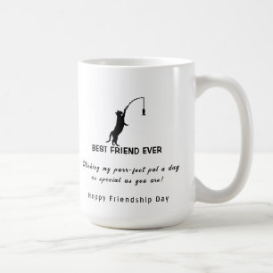 Happy Friendship Day Best Friend Ever fishing Coffee Mug
